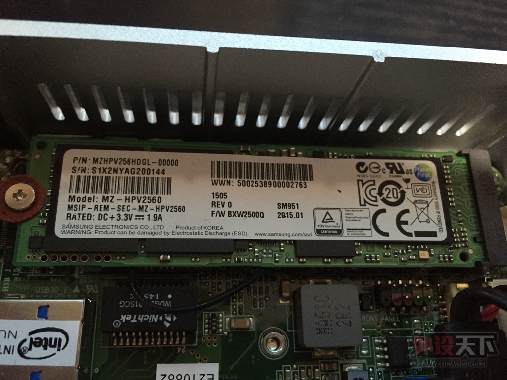 �����ݡ�intel NUC 5i5RYH�׼�������SM951��EVGA750Ti�Կ���