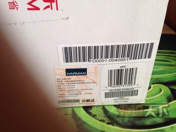 [��ɽ]����JBL������ţPEBBLES�ʼǱ��������� USB2.0̨ʽ��������