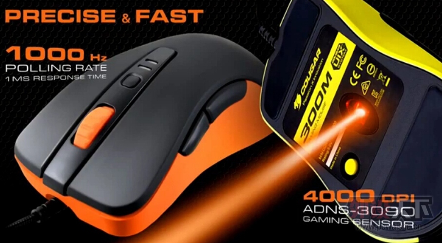 New Gaming Mouse " Cougar 300M (Orange) "