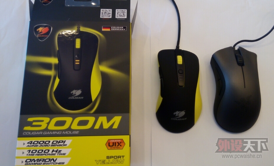 New Gaming Mouse " Cougar 300M (Orange) "