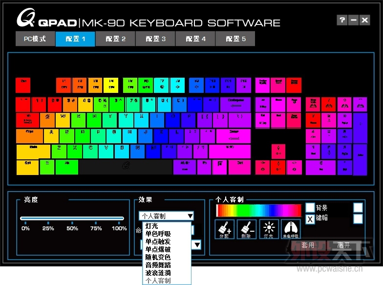 [С��ԭ��] ��ƿ�¾�Ҳ���ˡ���Qpad MK-90 RGB�����е����