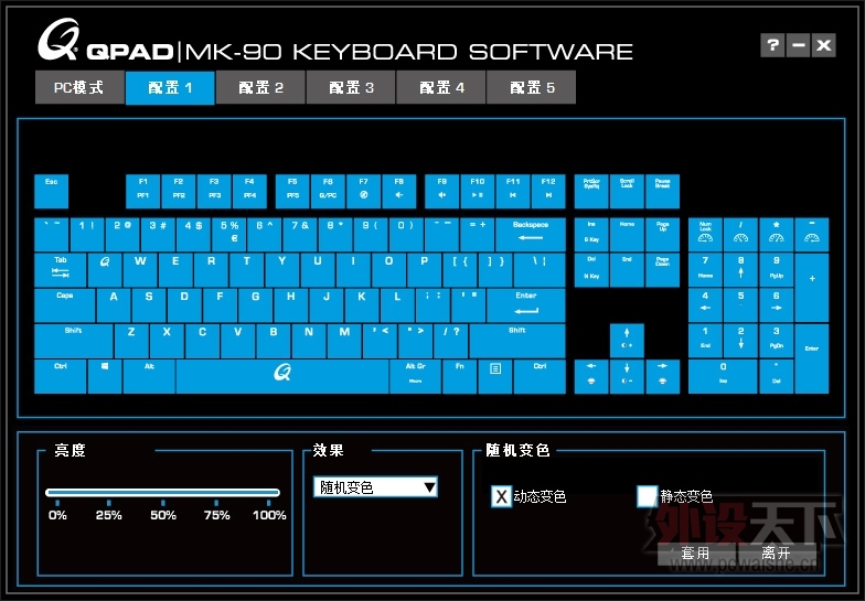 [С��ԭ��] ��ƿ�¾�Ҳ���ˡ���Qpad MK-90 RGB�����е����