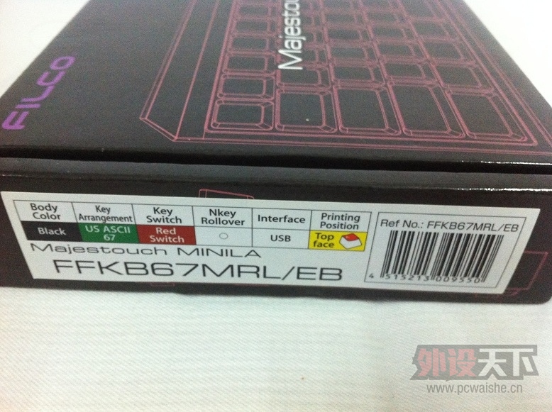 ����������FILCO MINILA67��ɫ���� RF87��������ѹ��