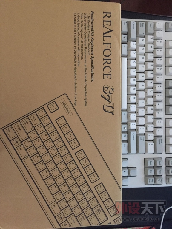 RealForce 87u ѹɫ