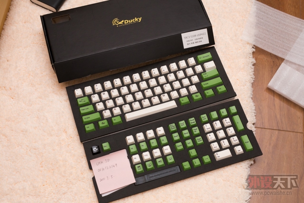 աDucky ԭװñ ˵ȫ һPBT һ׺ɫ͸ 