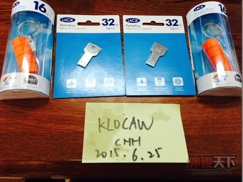 [�ൺ]Lacie��˹U�� ȫ�� PetiteKey��RuggedKey����˳�ᣨ200��