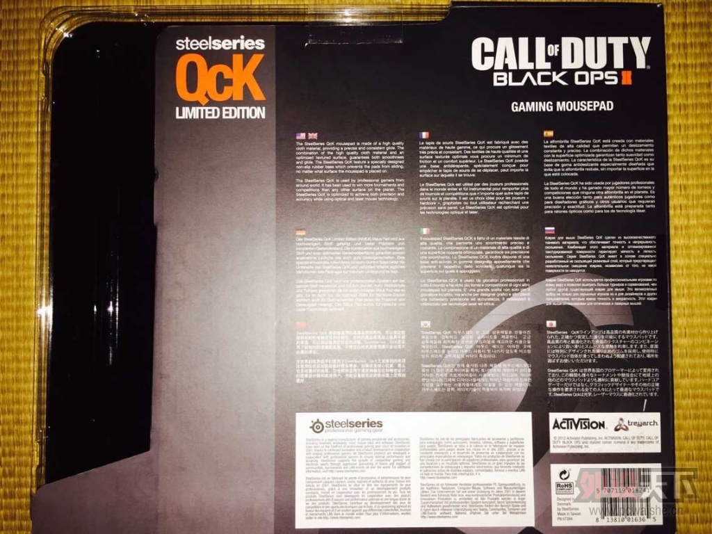 ���人��(�ѳ�)SteelSeries���Qckʹ���ٻ���ɫ�ж�2��ɫʿ������������