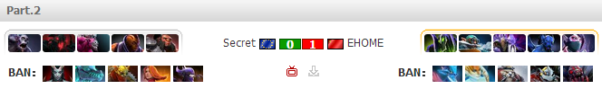 TI5 DOTA2  Secret VS EHOME