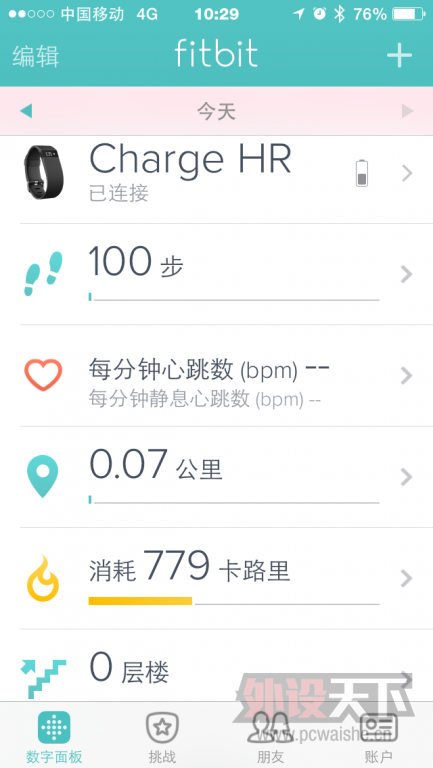 ���ӱ���Fitbit Charge HR �����ֻ� S�� 95��  750Ԫ��˳��