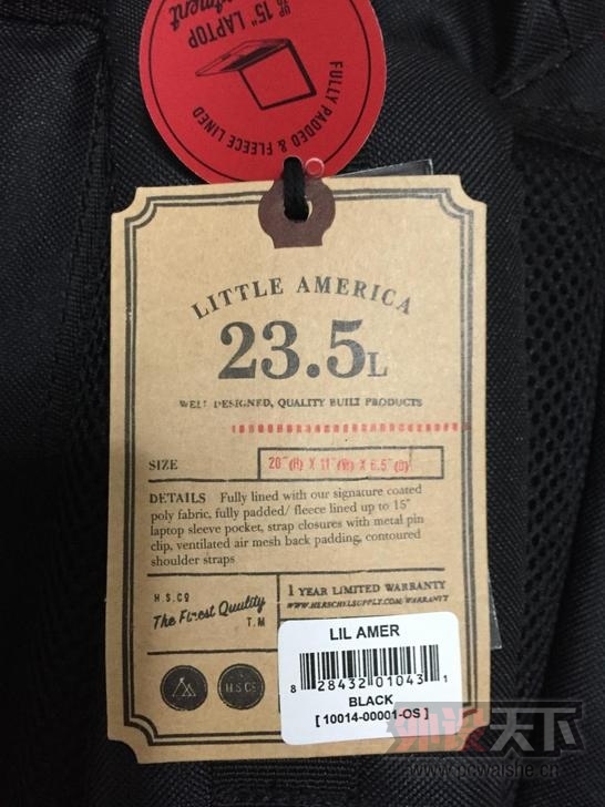 �����ݡ�Herschel Supply Co. Little America ��ɫ˫�米�� 479�����ѽ���