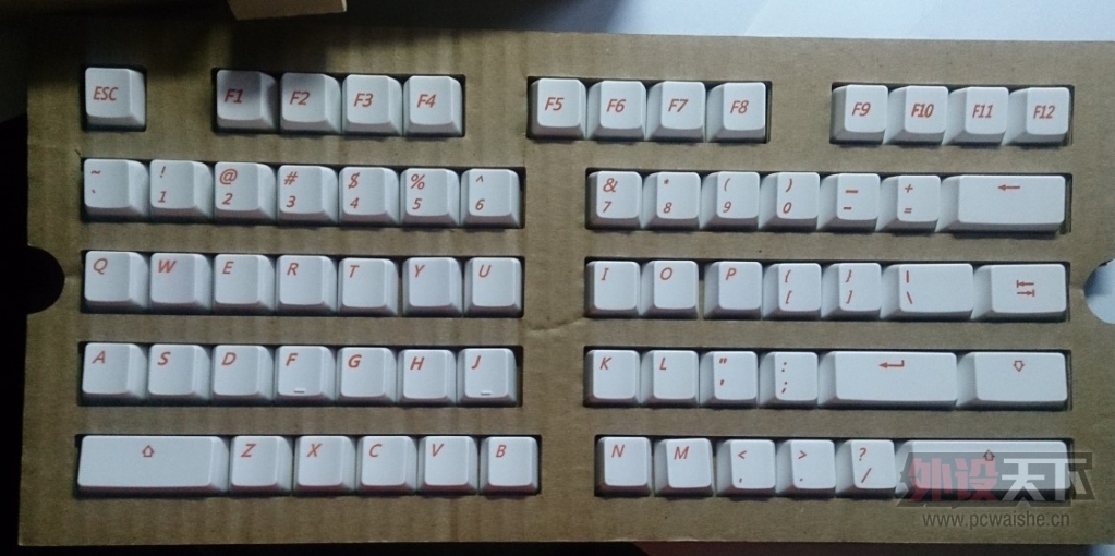 ��������PBT�ʺ��ñ ikbc F104 ��ɫ���� ��ɫ��͸��ñ 104��