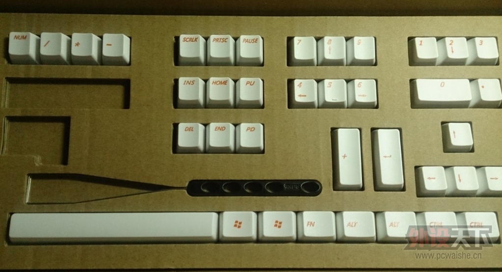 ��������PBT�ʺ��ñ ikbc F104 ��ɫ���� ��ɫ��͸��ñ 104��