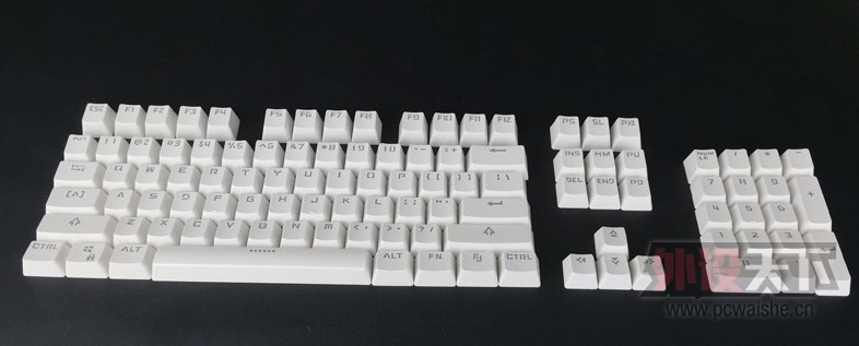 ��������PBT�ʺ��ñ ikbc F104 ��ɫ���� ��ɫ��͸��ñ 104��