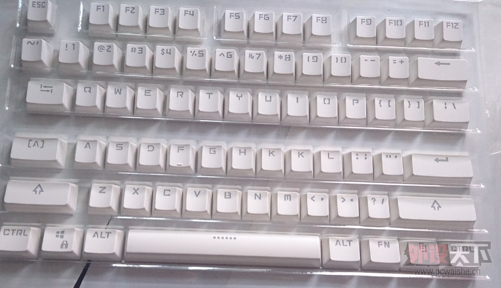 ��������PBT�ʺ��ñ ikbc F104 ��ɫ���� ��ɫ��͸��ñ 104��