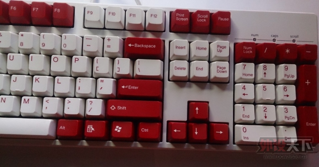 ��������PBT�ʺ��ñ ikbc F104 ��ɫ���� ��ɫ��͸��ñ 104��