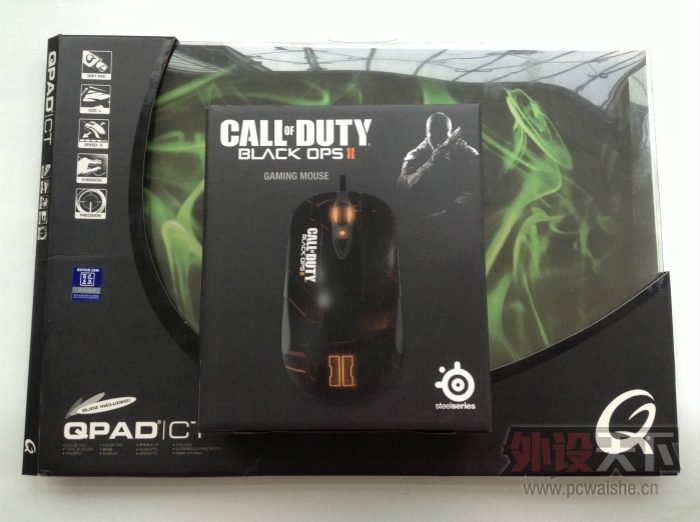�����ա�SteelSeries Sensei RAW+Qpad Ct GRIN