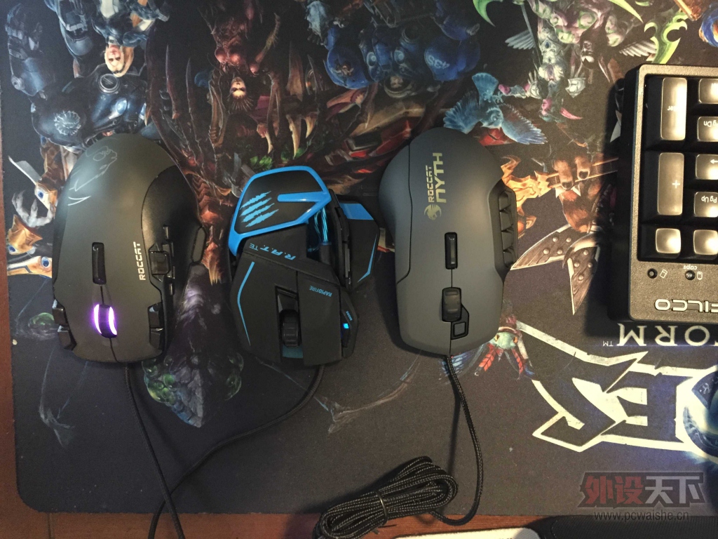 ���ʣ������ֵ� ROCCAT NYTH���䡣