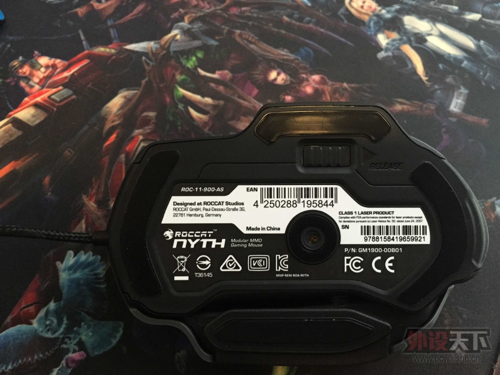 ���ʣ������ֵ� ROCCAT NYTH���䡣