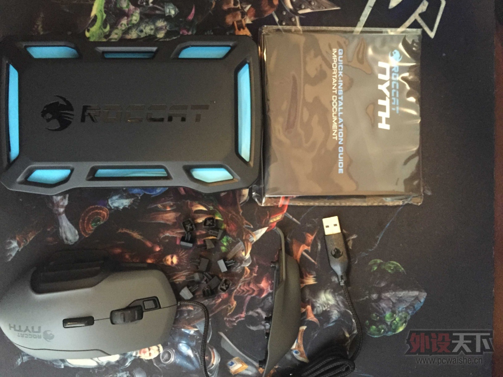 ���ʣ������ֵ� ROCCAT NYTH���䡣