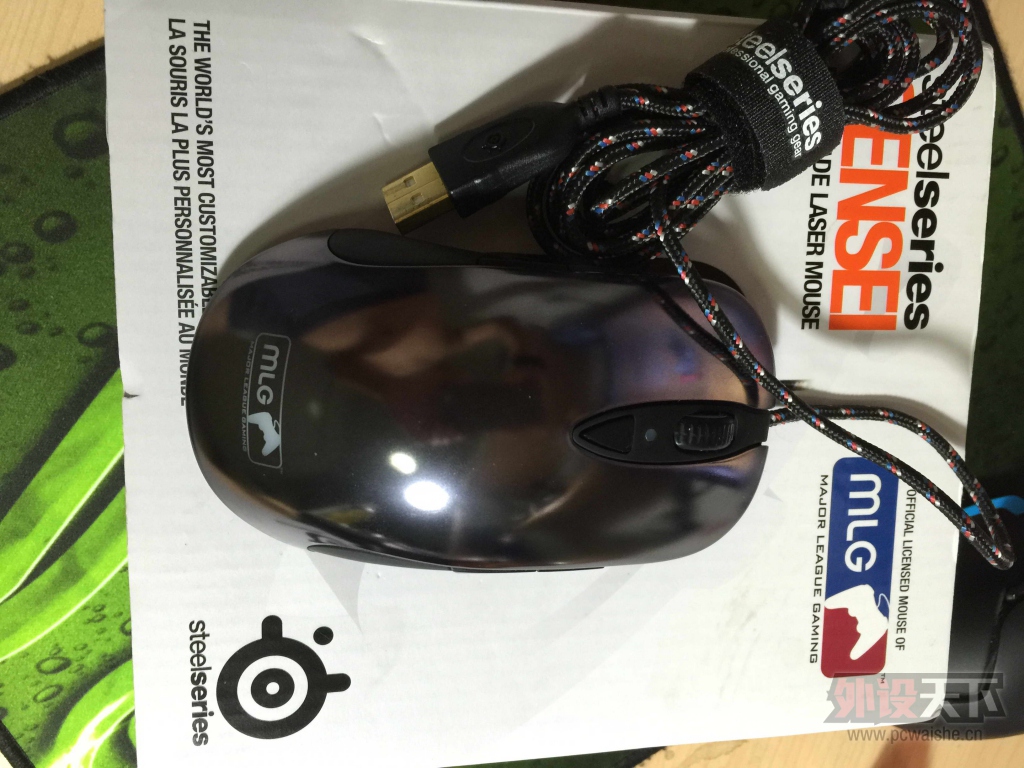 �����������SteelSeries��Sensei MLG������9���� ��˵ȫ�ڱ���430��