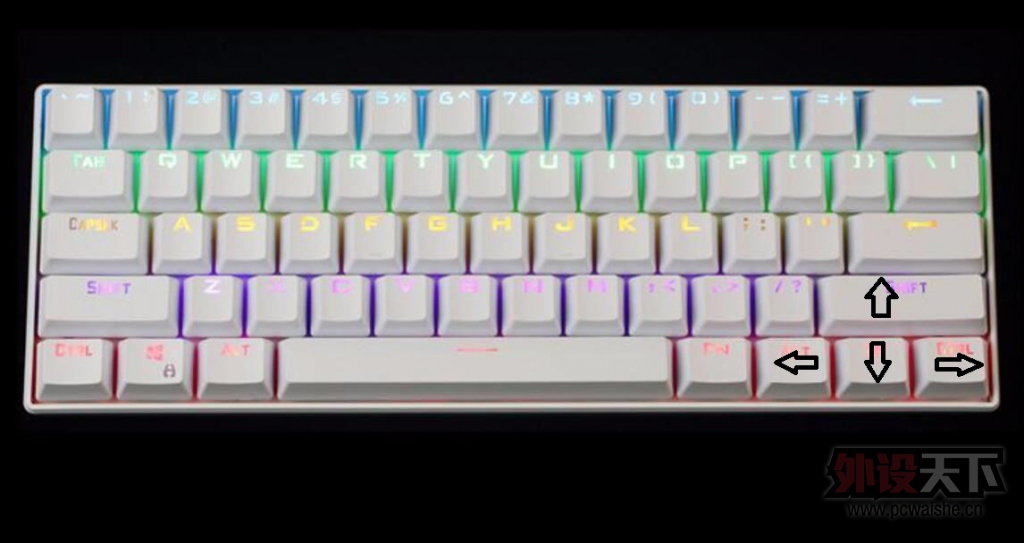 RK61���������������(��Esc��Del��)�������{AutoHotKey}