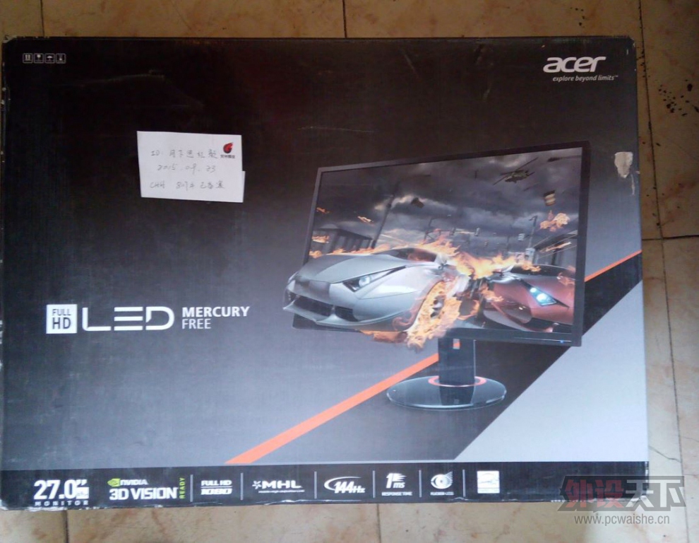 �ѳ����ѳ����ѳ���Ҫ������˵���顾ɽ�����곞�羺��ʾ�� 27�� 144HZ ȫ�ӿ�