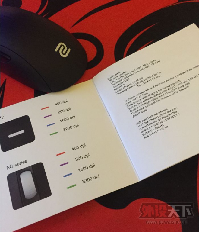 ������ؼ����̬-------ZOWIE GEAR EC1-A �������
