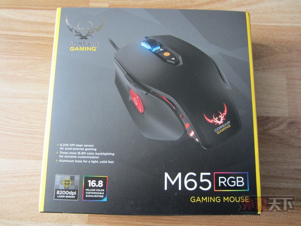 ���ɶ���������M65 RGB ��ɫ��ӣ�������Ŵ�ϸ���һ�� �����߾�������߼�