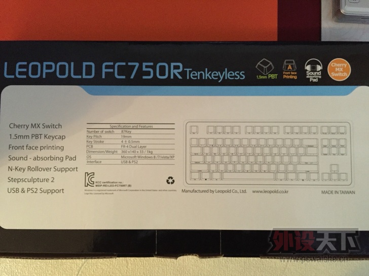 ���ѳ���������������Leopold FC750R �ײ���� �� FILCO 104 ��̼�ñ ˫ģ