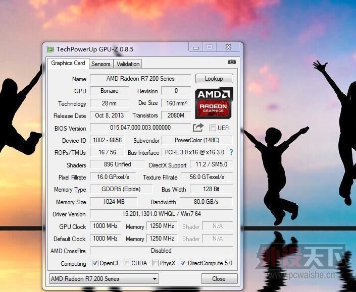 �����ݡ��������R7 260X 1G �Կ�9��