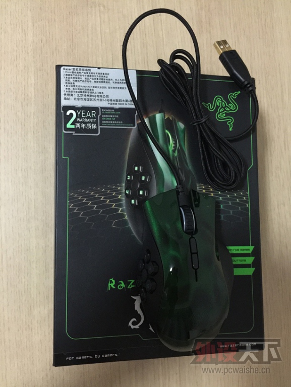 �����ݡ�Razer Naga Green ��â�� ���ѳ���