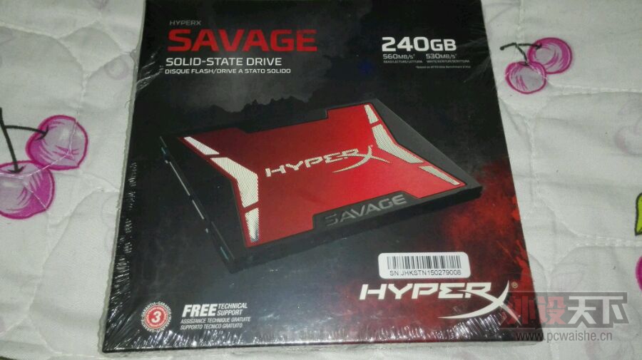 ����������ö��˷��������Ҳ��һ��~��ʿ��HyperX Savage 240G SSD�������