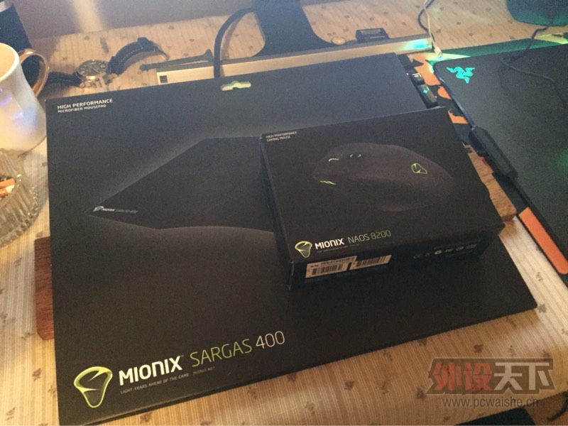 ʥС򵥿䣬mionix naos 8200+sargas 400