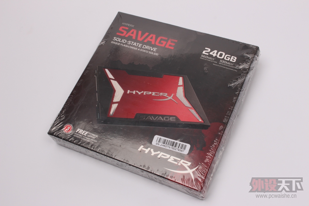 ��ʿ��HyperX Savage 240GB ��̬Ӳ�̿���
