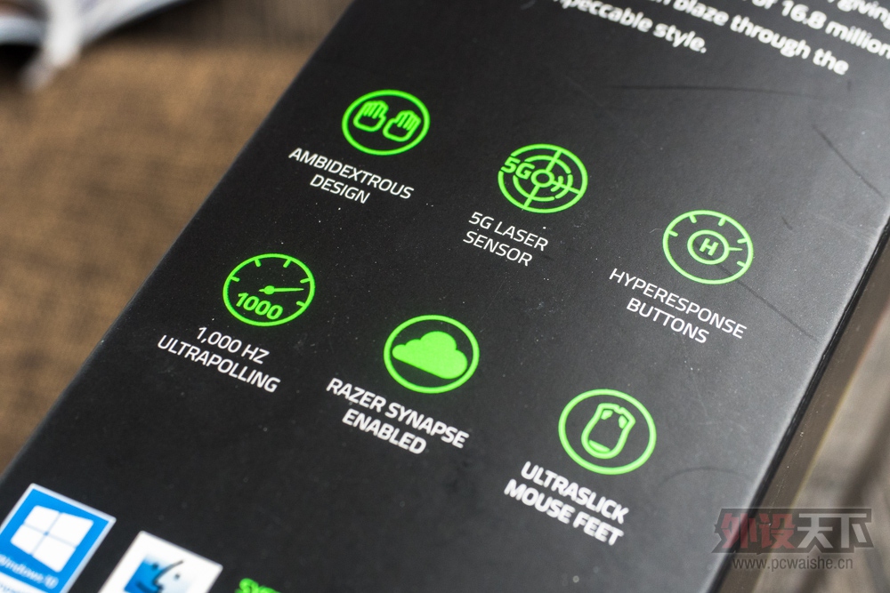 �����ӡ�Ц������˵���� Razer DIAMONDBACK����