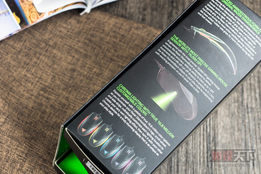 �����ӡ�Ц������˵���� Razer DIAMONDBACK����