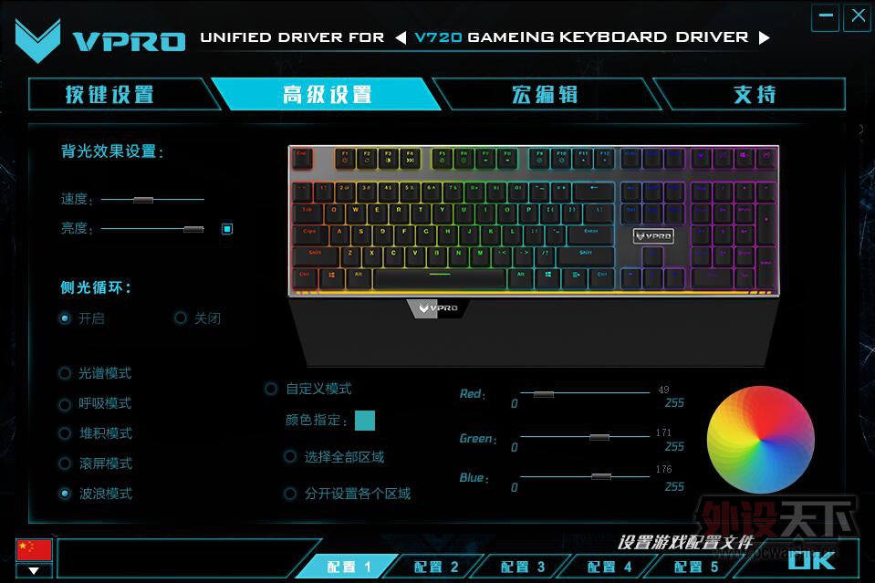 覲����  �װ�V720RGB��������е������������