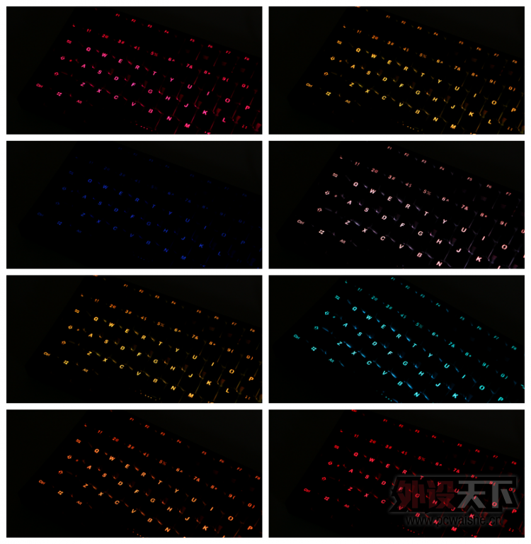 ���������ߣ��Ժ�ȫ���У�Likeyboard Li-104RGB�������