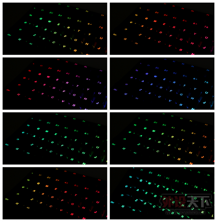 ���������ߣ��Ժ�ȫ���У�Likeyboard Li-104RGB�������
