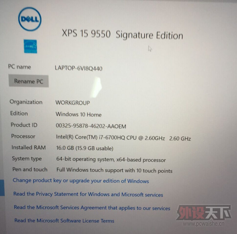����֧���¡���2015 XPS15