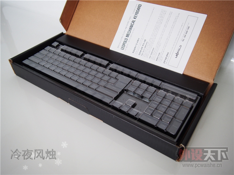 �����򡿼��̽簲���������ӡ���LeopoldFC900R ��е�����������⡣