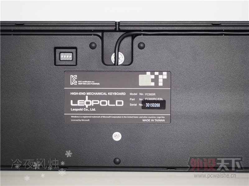 �����򡿼��̽簲���������ӡ���LeopoldFC900R ��е�����������⡣