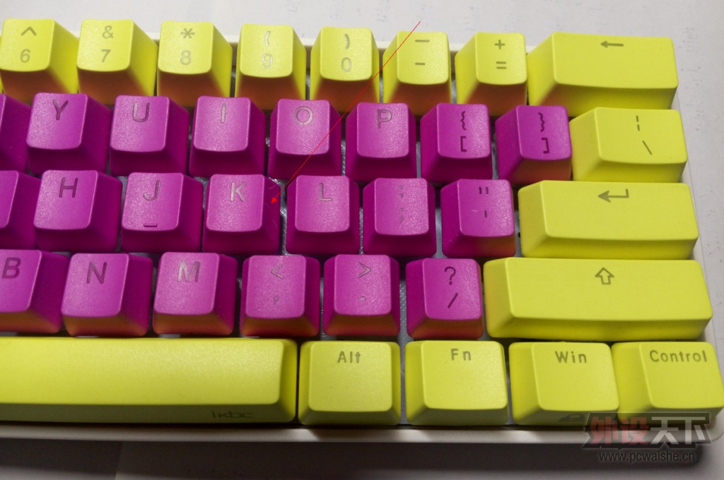 ��������ikbc g104 87�� ��ɫpbt ��͸��ñ