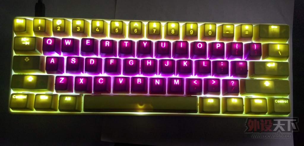 ��������ikbc g104 87�� ��ɫpbt ��͸��ñ