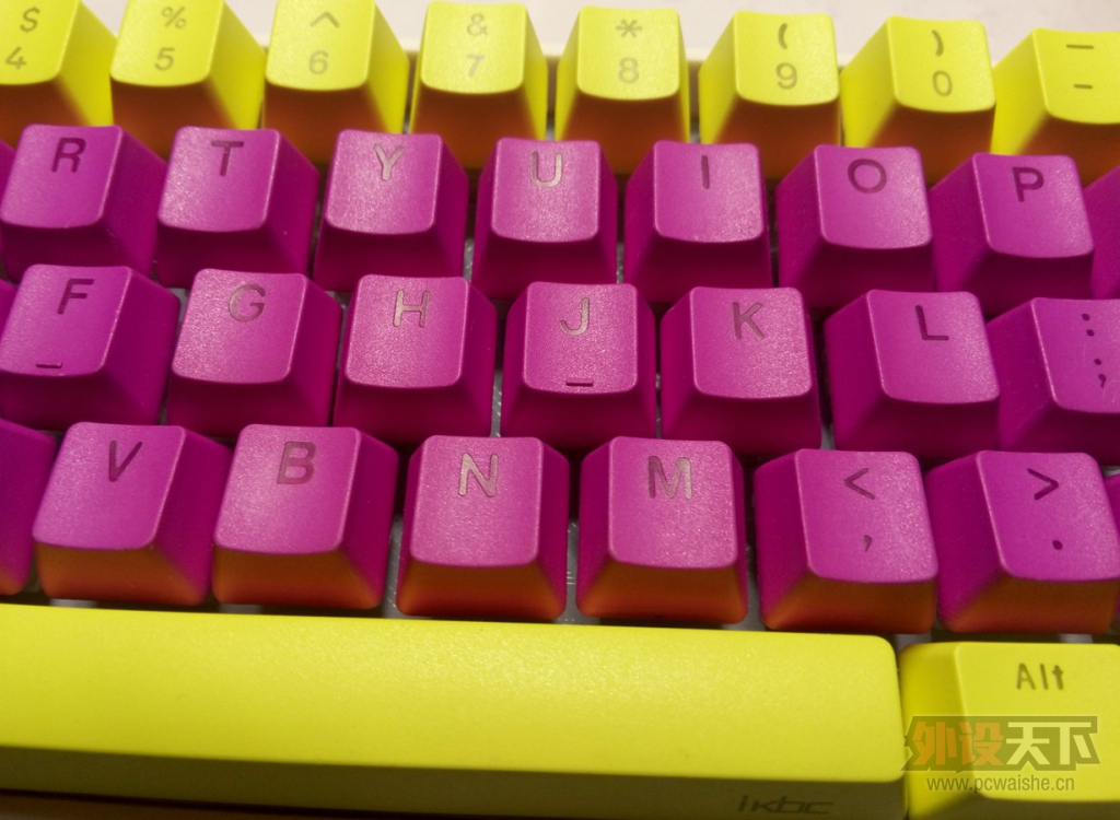 ��������ikbc g104 87�� ��ɫpbt ��͸��ñ