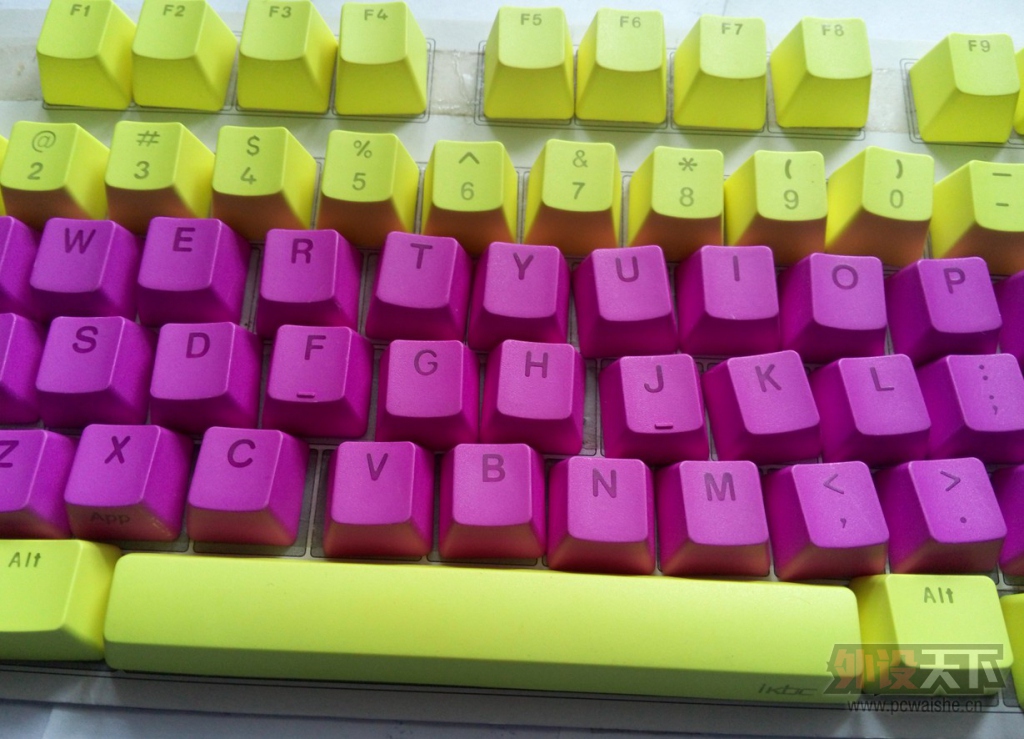 ��������ikbc g104 87�� ��ɫpbt ��͸��ñ