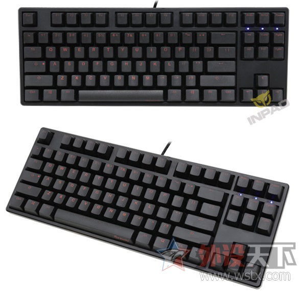 ����Ducky One87�޹��ĺڵ׳��ּ�ñ����������