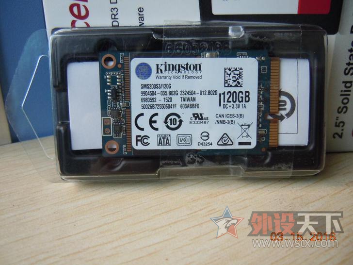 [����] ��ʿ��MSATA 120GSSD +5Ԫ����