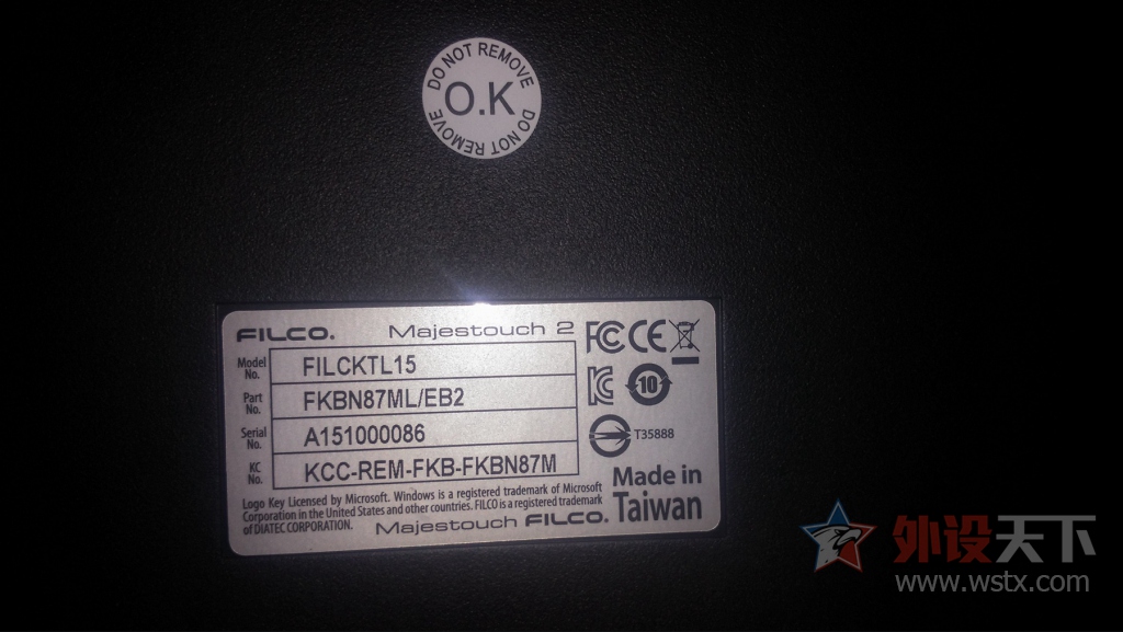 ���½���filco87��ɫ���������(�޼�ñ)95��630��˳��