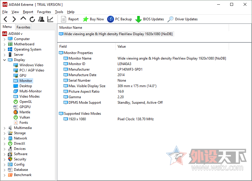 ���������룬���� ThinkPad T450s ���ֿ��������ڴ�С�ǣ�